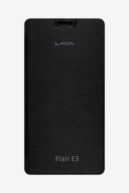 Noise Flip Cover for Lava Flair E3 (Black) Noise Flip Cover for Lava Flair E3 (Black)