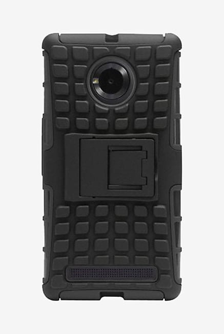 Noise Hybrid Back Case for Micromax Yu Yuphoria (Black) Noise Hybrid Back Case for Micromax Yu Yuphoria (Black)