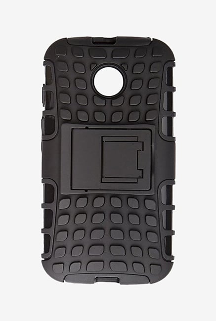 Noise Hybrid Back Case for Motorola E (Black) Noise Hybrid Back Case for Motorola E (Black)