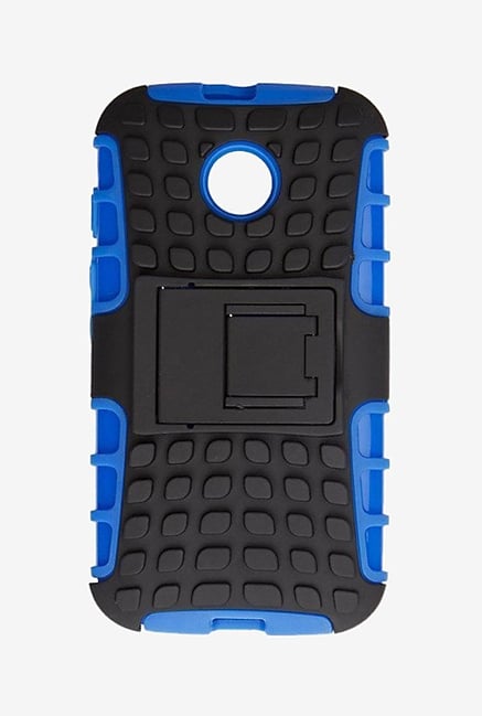 Noise Hybrid Back Case for Motorola E (Blue) (Blue) Noise Hybrid Back Case for Motorola E (Blue) (Blue)