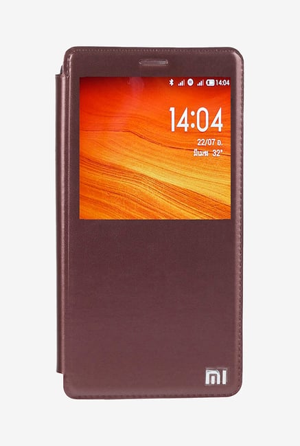 Noise Flip Cover for Xiaomi Redmi Note Prime (Brown) Noise Flip Cover for Xiaomi Redmi Note Prime (Brown)