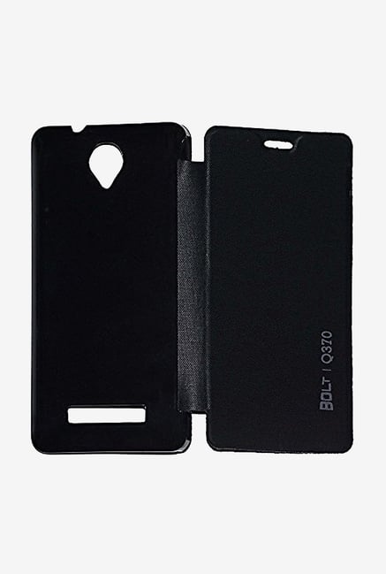 Noise Flip Cover for Micromax Bolt Q370 (Black) Noise Flip Cover for Micromax Bolt Q370 (Black)