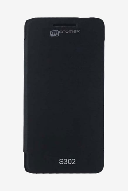 Noise Flip Cover for Micromax Bolt S302 (Black) Noise Flip Cover for Micromax Bolt S302 (Black)