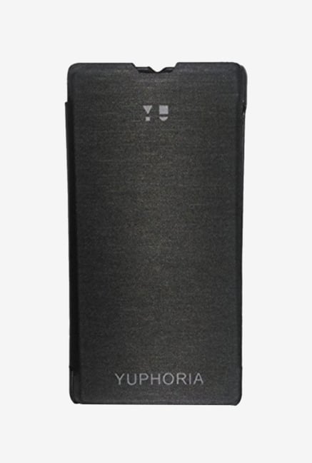 Noise Flip Cover for Micromax Yu Yuphoria AQ5010 (Black) Noise Flip Cover for Micromax Yu Yuphoria AQ5010 (Black)
