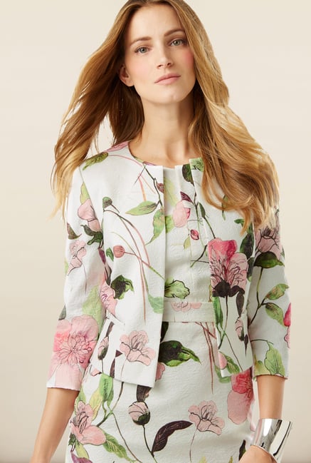 Phase Eight White Floral Jacket Phase Eight White Floral Jacket
