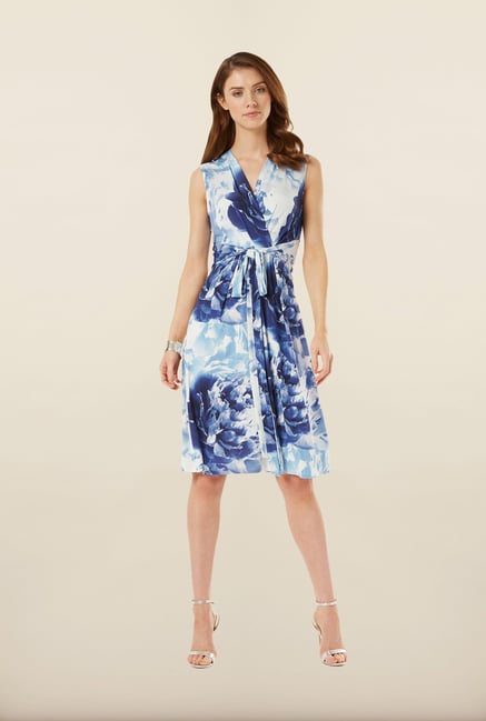 Phase Eight Blue Floral Dress Phase Eight Blue Floral Dress
