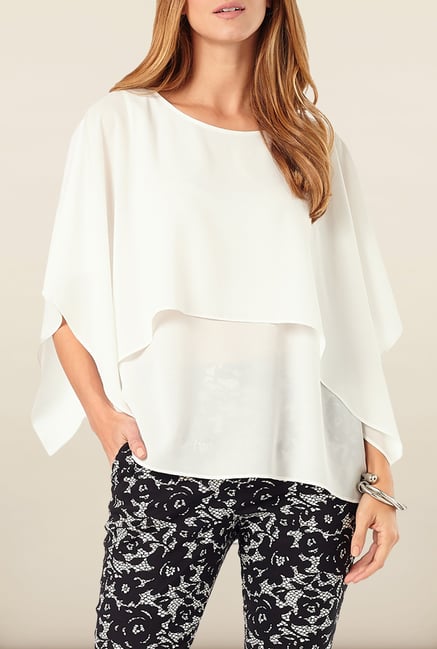 Phase Eight White Double Layer Top Phase Eight White Double Layer Top