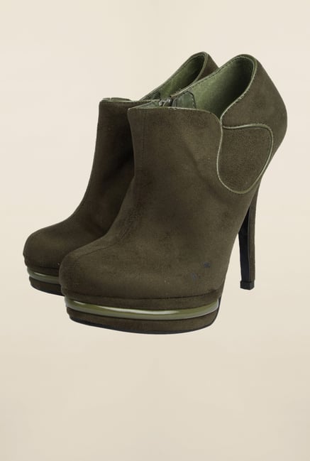 Cobblerz Olive Stiletto Shoes Cobblerz Olive Stiletto Shoes