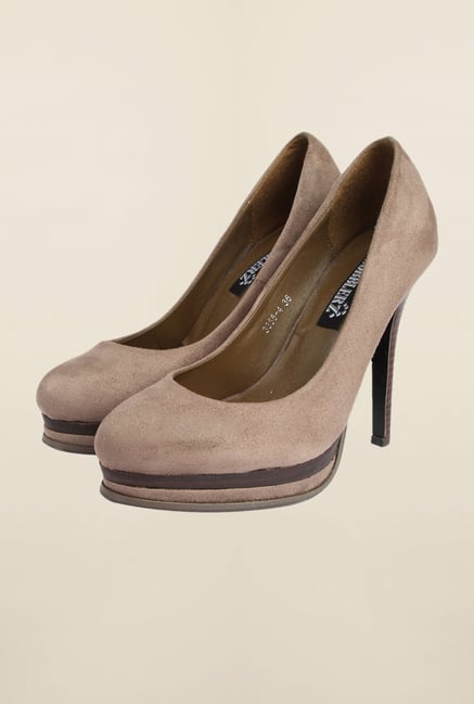 Cobblerz Beige Stiletto Shoes Cobblerz Beige Stiletto Shoes