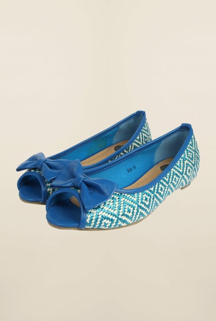 Cobblerz Blue Flat Shoes Cobblerz Blue Flat Shoes