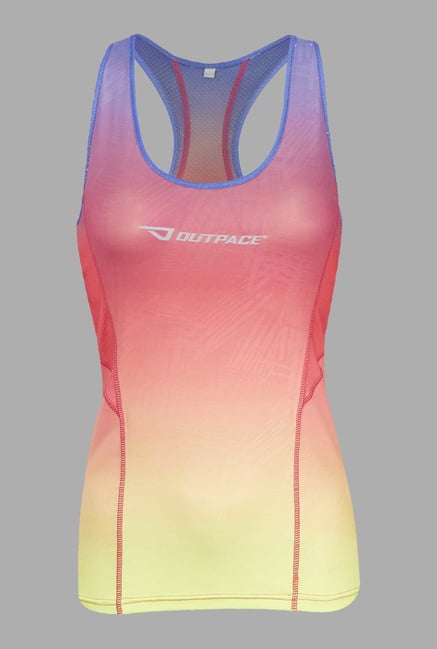 Outpace Pink Running Singlet Outpace Pink Running Singlet