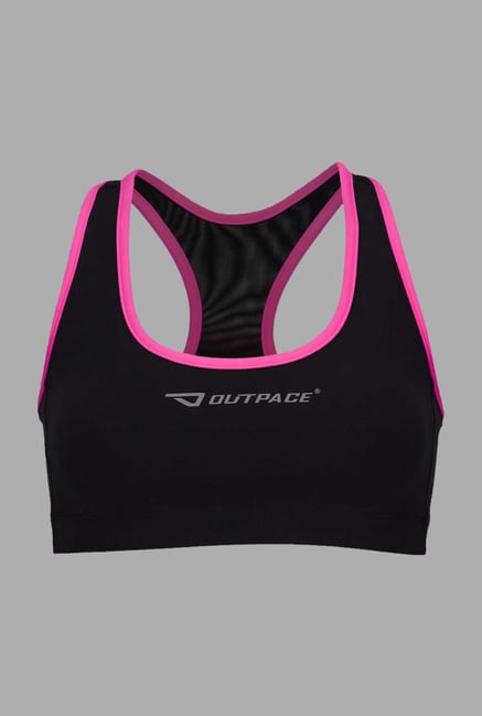 Outpace Black Running Sports Top Outpace Black Running Sports Top