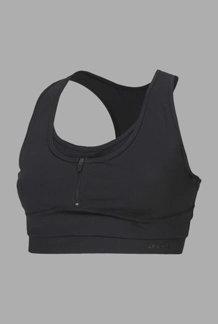 Doone Black Slim Fit Training Sports Top Doone Black Slim Fit Training Sports Top
