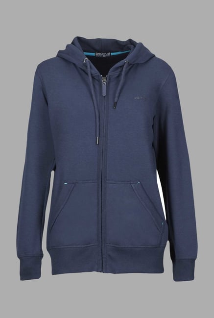 Doone Navy Solid Training Jacket Doone Navy Solid Training Jacket