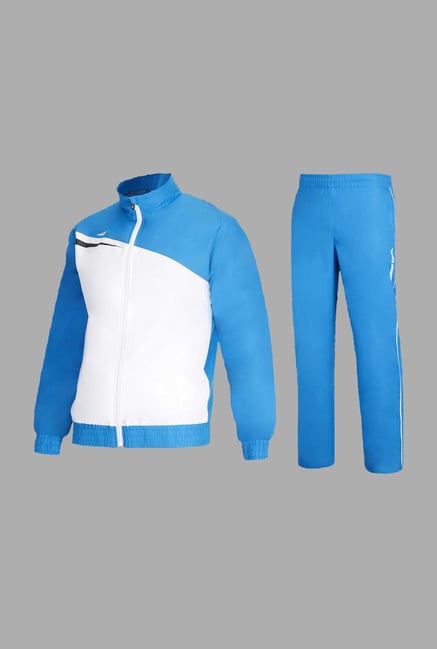 Team Quest Blue Solid Football Track Suit Set Team Quest Blue Solid Football Track Suit Set