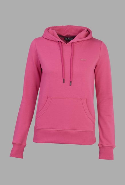 Doone Pink Solid Training Sweatshirt Doone Pink Solid Training Sweatshirt