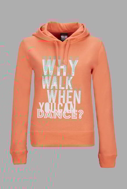 Doone Coral Printed Training Sweatshirt Doone Coral Printed Training Sweatshirt