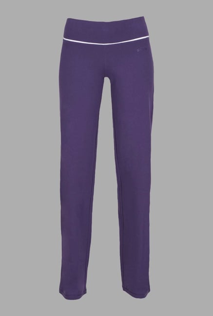 Doone Purple Regular Fit Training Track Pants Doone Purple Regular Fit Training Track Pants