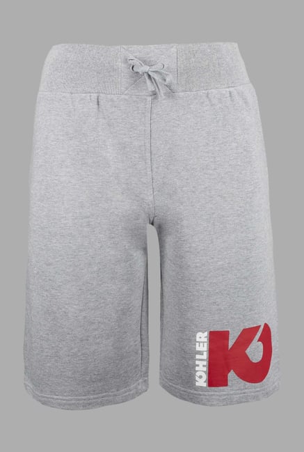 Kohler Grey Solid Combat Shorts Kohler Grey Solid Combat Shorts