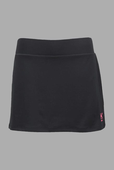 Kopen Black Solid Tennis Skirt Kopen Black Solid Tennis Skirt
