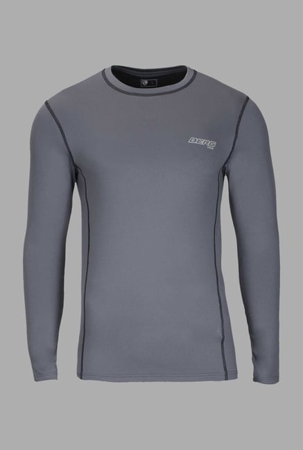Berg Grey Solid Cycling T Shirt Berg Grey Solid Cycling T Shirt