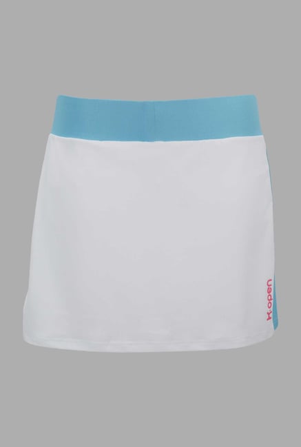 Kopen White Solid Tennis Skirt Kopen White Solid Tennis Skirt