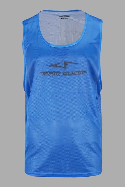 Team Quest Blue Football Vest Team Quest Blue Football Vest