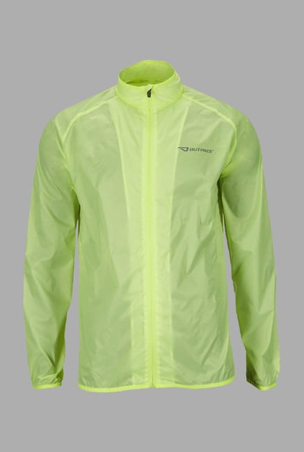 Outpace Lime Running Windbreaker Jacket Outpace Lime Running Windbreaker Jacket