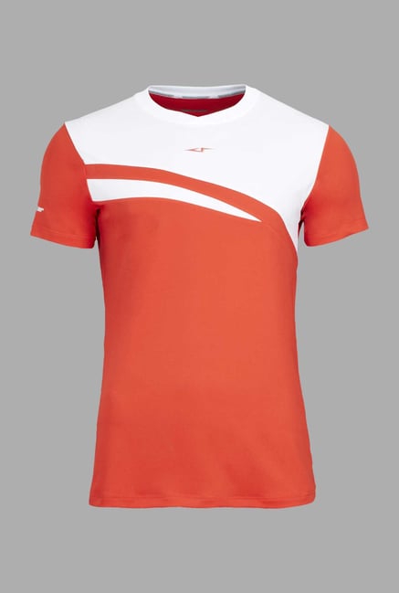 Team Quest Red Football T Shirt Team Quest Red Football T Shirt
