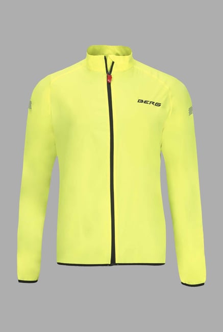 Berg Lime Solid Cycling Windjacket Berg Lime Solid Cycling Windjacket