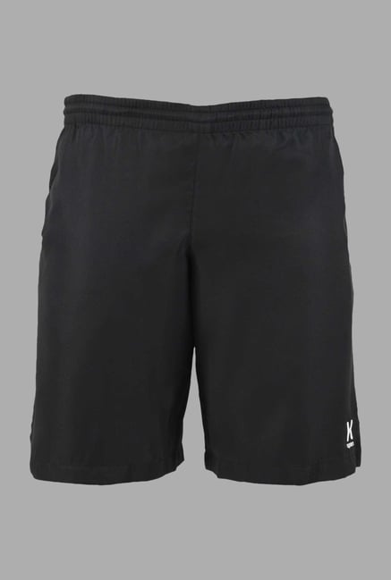 Kopen Black Solid Tennis Shorts Kopen Black Solid Tennis Shorts