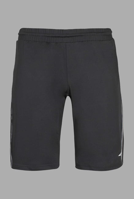 Team Quest Black Solid Football Shorts Team Quest Black Solid Football Shorts