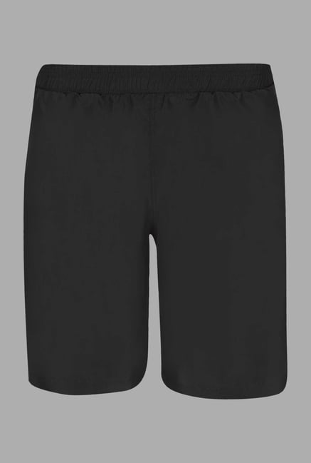 Doone Black Regular Fit Training Shorts Doone Black Regular Fit Training Shorts