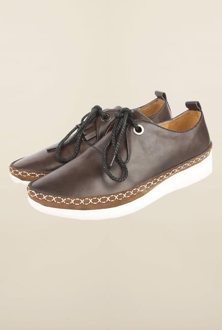 Cobblerz Brown Leather Lace Up Shoes Cobblerz Brown Leather Lace Up Shoes