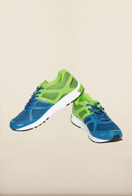 Seven Blue & Green Running Shoes Seven Blue & Green Running Shoes