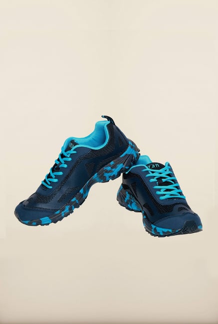 Seven Patriot Blue & Aqua Running Shoes Seven Patriot Blue & Aqua Running Shoes