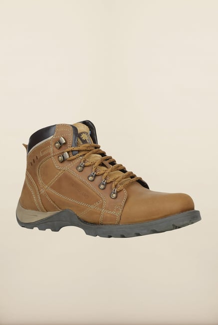 Woodland Camel Biker Boots Woodland Camel Biker Boots