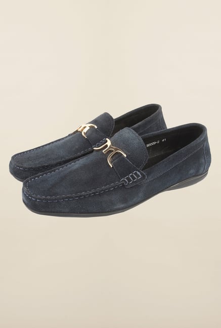 Cobblerz Navy Loafer Shoes Cobblerz Navy Loafer Shoes
