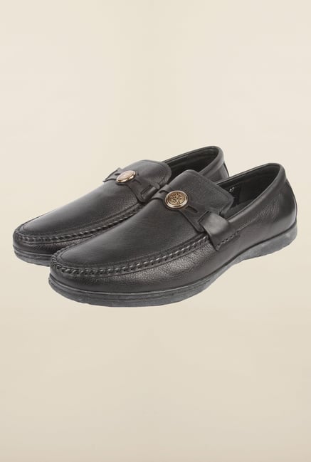 Cobblerz Black Leather Loafers Cobblerz Black Leather Loafers