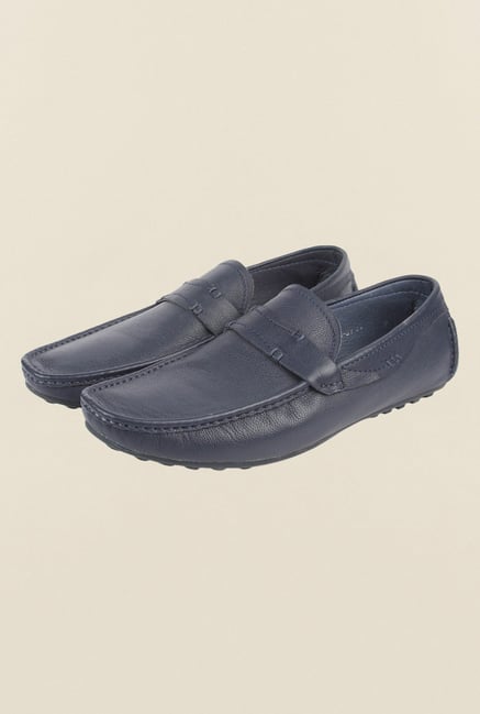 Cobblerz Blue Loafer Shoes Cobblerz Blue Loafer Shoes