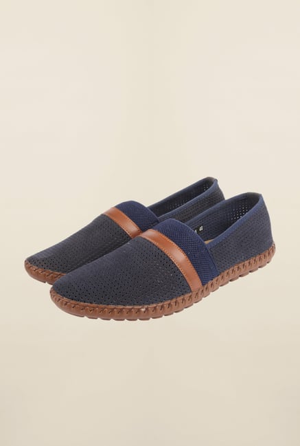 Cobblerz Navy Espadrille Shoes Cobblerz Navy Espadrille Shoes