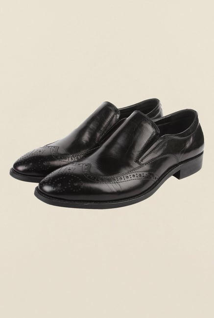 Cobblerz Black Brogue Formal Shoes Cobblerz Black Brogue Formal Shoes
