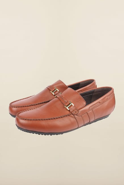 Cobblerz Brown Moccasin Shoes Cobblerz Brown Moccasin Shoes
