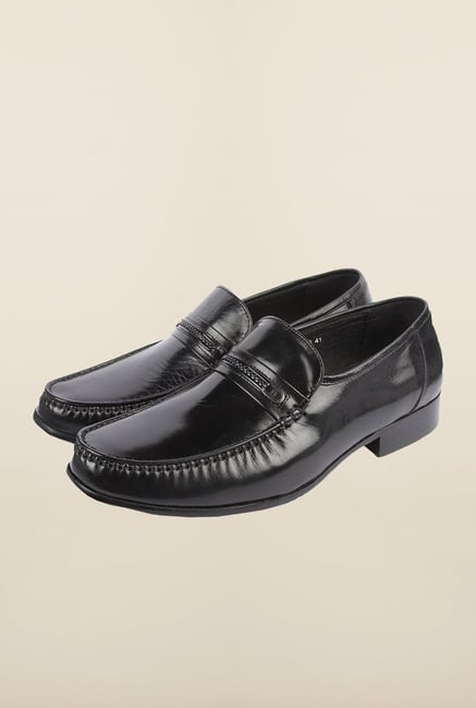 Cobblerz Black Formal Slip-Ons Cobblerz Black Formal Slip-Ons
