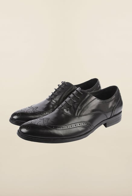 Cobblerz Black Brogue Formal Shoes Cobblerz Black Brogue Formal Shoes