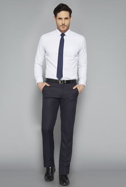 Weststreet White Striped Cotton Shirt Weststreet White Striped Cotton Shirt