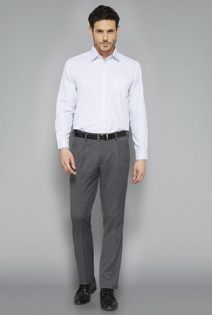 Weststreet Off White Striped Shirt Weststreet Off White Striped Shirt