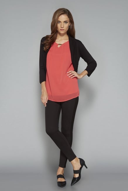 Wardrobe Black Solid Pam Shrug Wardrobe Black Solid Pam Shrug
