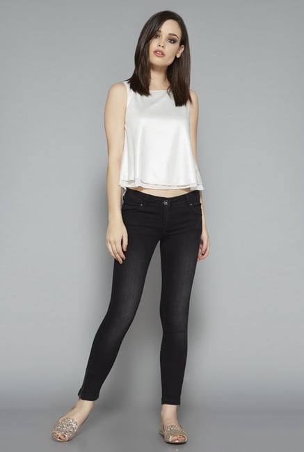 Nuon White Zelia Top Nuon White Zelia Top