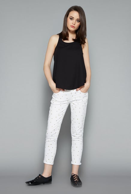 Nuon White Skinny Fit Jeans Nuon White Skinny Fit Jeans